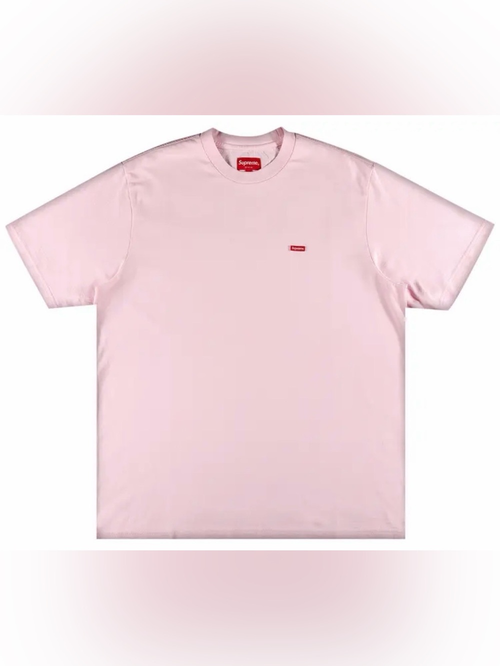 SUPREME Small Box S/S Tee Pink XL Logo Crew Neck Short Sleeve T-Shirt